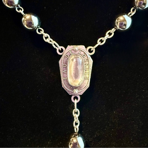 Jerusalem Catholic Rosary with Holy Water - Picture 5 of 5